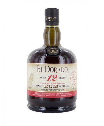 Rhum El Dorado 12 ans 40%