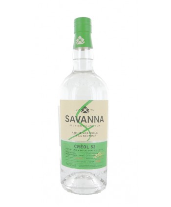 Rhum Savanna Créol 52%