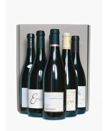 Box 6 bouteilles de vins